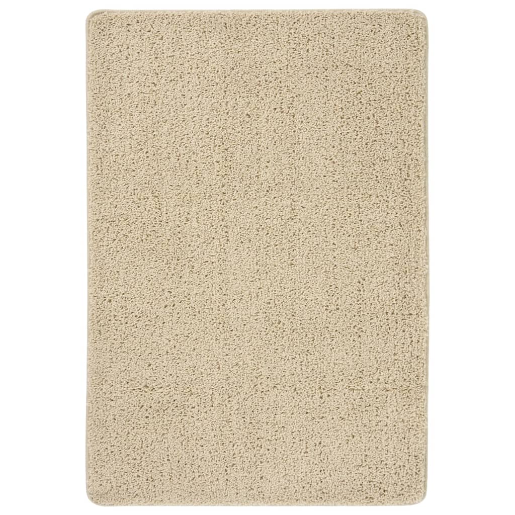Vidaxl Teppich Shaggy Anti-Slip 160x230 cm cremefarben