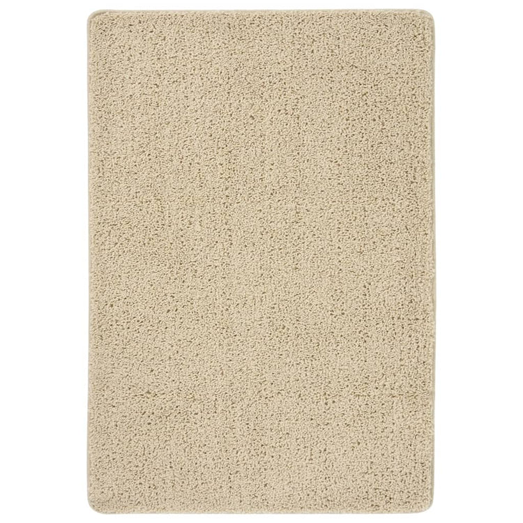 Vidaxl Teppich Shaggy Anti-Slip 160x230 cm cremefarben