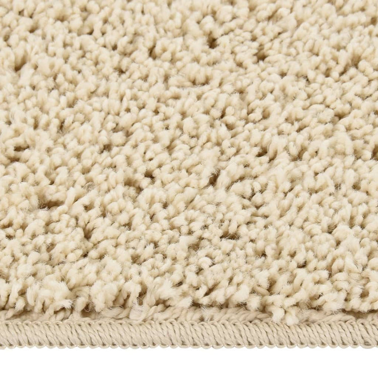 Vidaxl Teppich Shaggy Anti-Slip 160x230 cm cremefarben