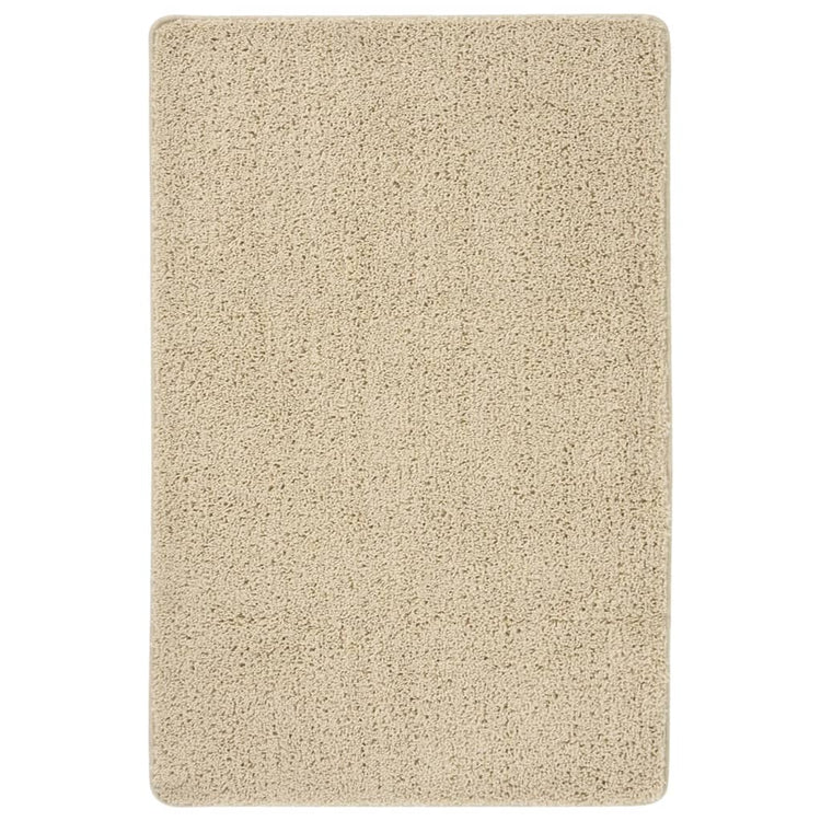 Vidaxl Teppich Shaggy Anti-Slip 200x290 cm cremefarben
