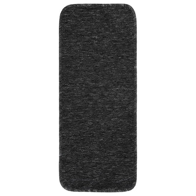 VIDAXL-Treppenmatten 15 St. Anti-Rutsch rechteckig 60x25 cm Anthrazitfarbe