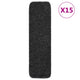 Vidaxl-Treppenmatten 15 St. Anti-Rutsch-Rechteck-Rechteck 75x20 cm Anthrazitfarbe