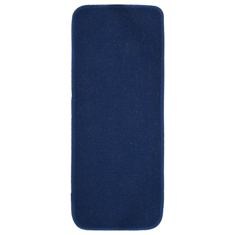 Vidaxl-Treppenmatten 15 St. Anti-Rutsch rechteckig 60x25 cm Marineblau