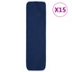 Vidaxl-Treppenmatten 15 St. Anti-Rutsch-Rechteck 75x20 cm Marineblau