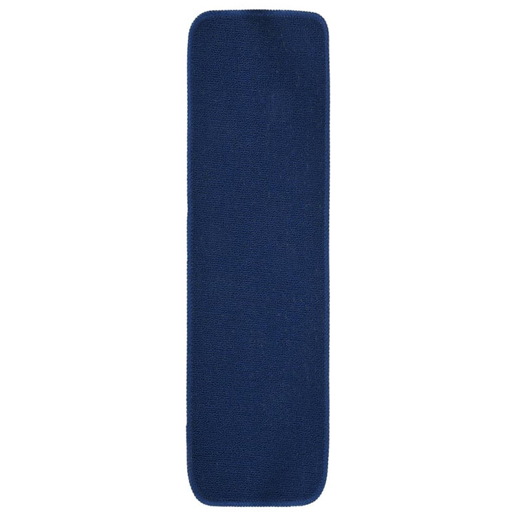 Vidaxl-Treppenmatten 15 St. Anti-Rutsch-Rechteck 75x20 cm Marineblau