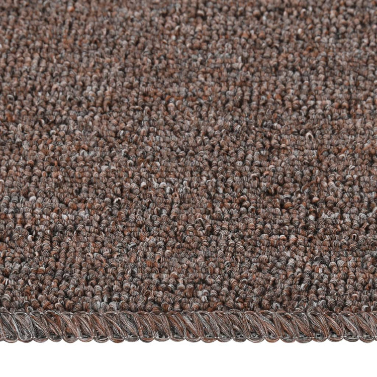 Vidaxl-Treppenmatten 15 St. Anti-Rutsch rechteckig 60x25 cm Braun