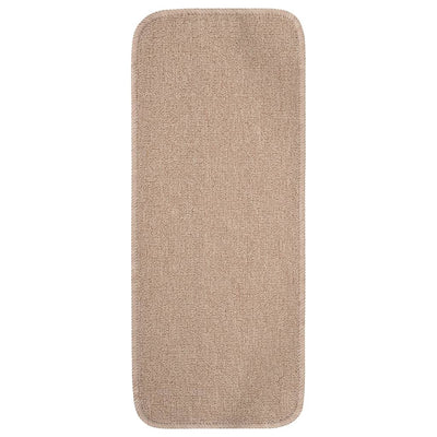 Vidaxl-Treppenmatten 15 St. Anti-Rutsch rechteckig 60x25 cm Beige