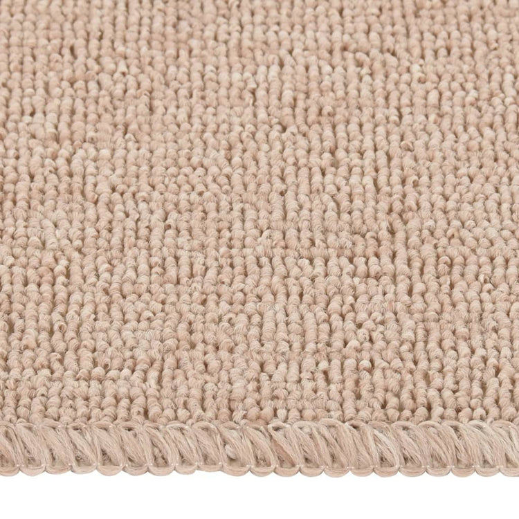 Vidaxl-Treppenmatten 15 St. Anti-Rutsch rechteckig 60x25 cm Beige