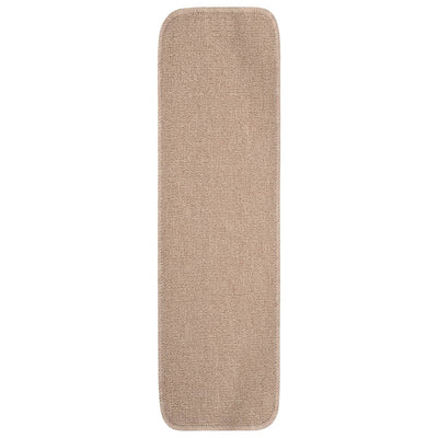 VIDAXL-Treppenmatten 15 St. Anti-Rutsch rechteckig 75 x 20 cm Beige