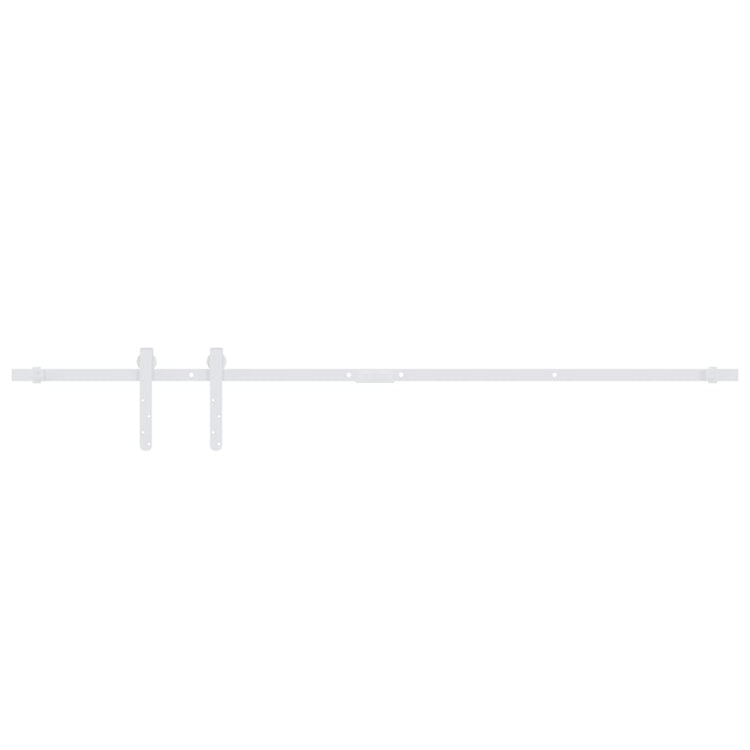 VIDAXL -Suspension für Mini -Skiver -Tür 152 cm Kohlenstoffstahl weiß