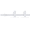 VIDAXL -Suspension für Mini -Skiver -Tür 183 cm Kohlenstoffstahl weiß