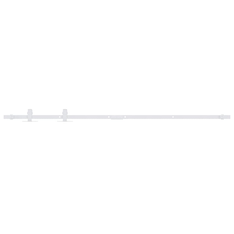 VIDAXL -Suspension für Mini -Skiver -Tür 152 cm Kohlenstoffstahl weiß