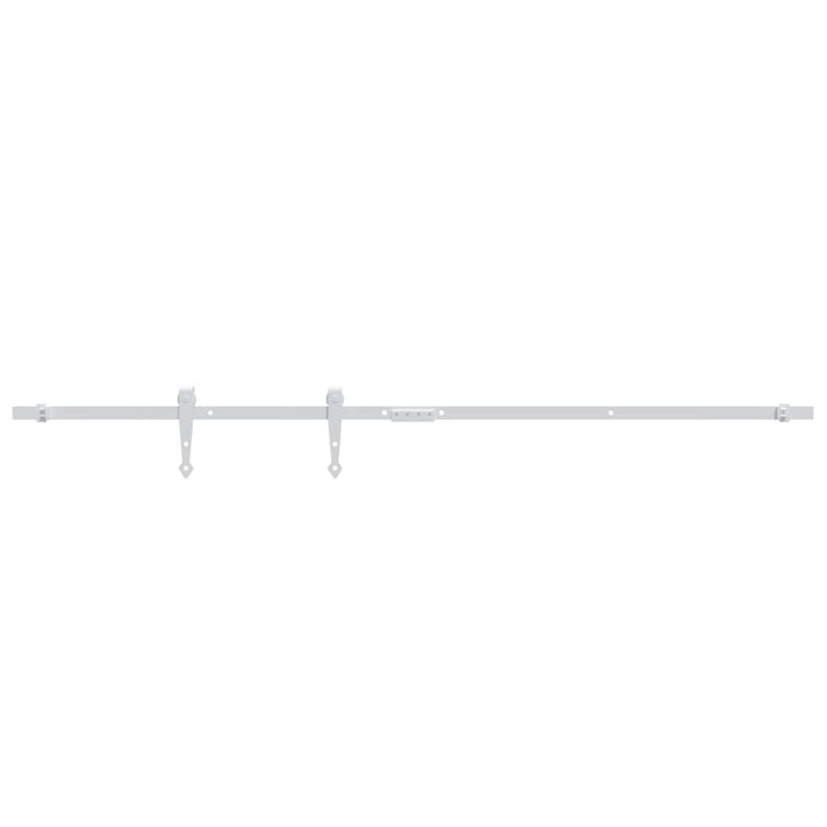 VIDAXL -Suspension für Mini -Skiver -Tür 152 cm Kohlenstoffstahl weiß