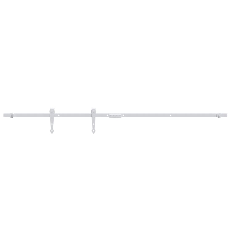 VIDAXL -Suspension für Mini -Skiver -Tür 122 cm Kohlenstoffstahl weiß