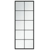Vidaxl Wandspiegel 100x40 cm Metallschwarz