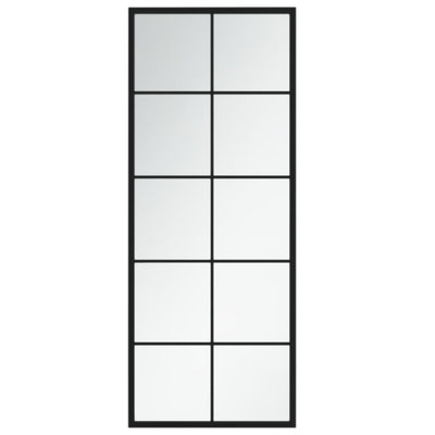 Vidaxl Wandspiegel 100x40 cm Metallschwarz