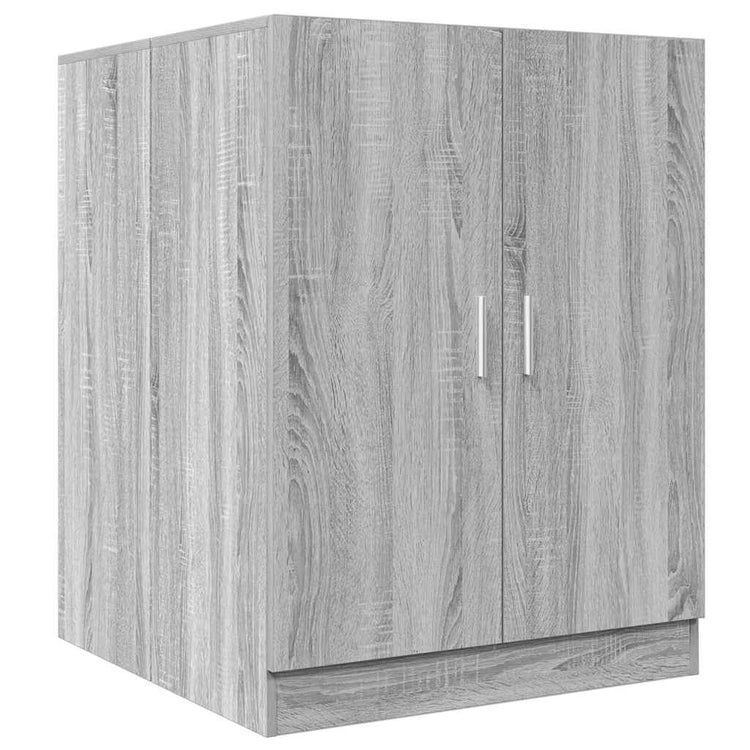 Vidaxl Waschmaschinenschrank 71x71.5x91.5 cm graue Sonoma -Eichefarbe