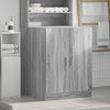 Vidaxl Waschmaschinenschrank 71x71.5x91.5 cm graue Sonoma -Eichefarbe