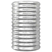 VIDAXL -Planungsbox 40x40x68 cm Pulver -Stahl Silber gefärbt - afbeelding 3