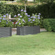 VIDAXL -Planungsbox 114x40x36 cm Pulver -beschichteter Stahl -Anthrazit -Verschärfen