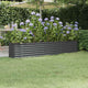 VIDAXL -Planungsbox 224x40x36 cm Pulver -beschichteter Stahl -Anthrazit -Verschärfen