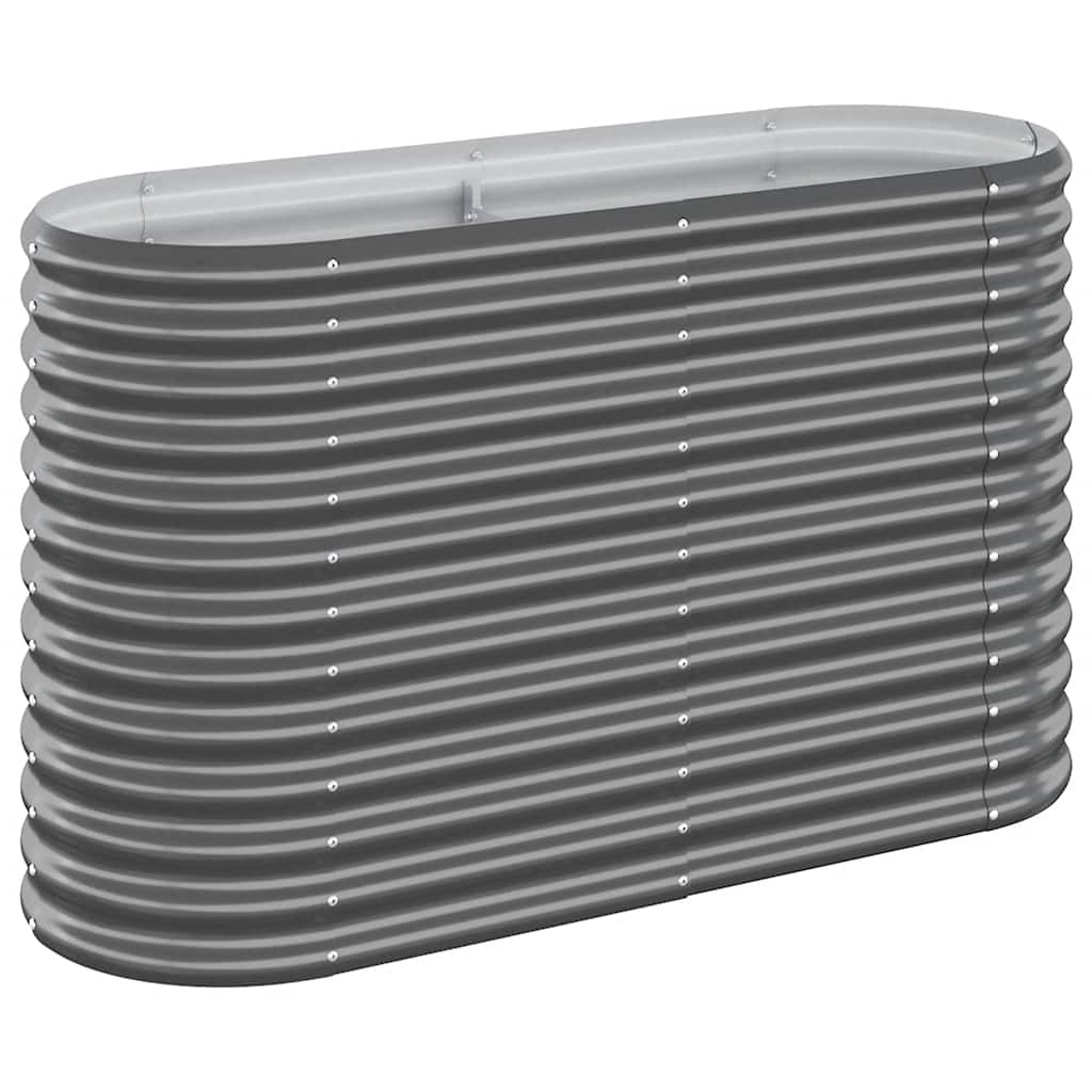 VIDAXL -Planungsbox 114x40x68 cm Pulver -beschichteter Stahl -Anthrazit -Verfahren