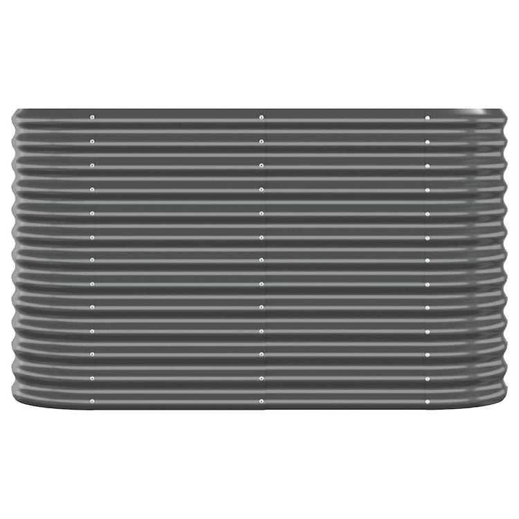 VIDAXL -Planungsbox 114x40x68 cm Pulver -beschichteter Stahl -Anthrazit -Verfahren