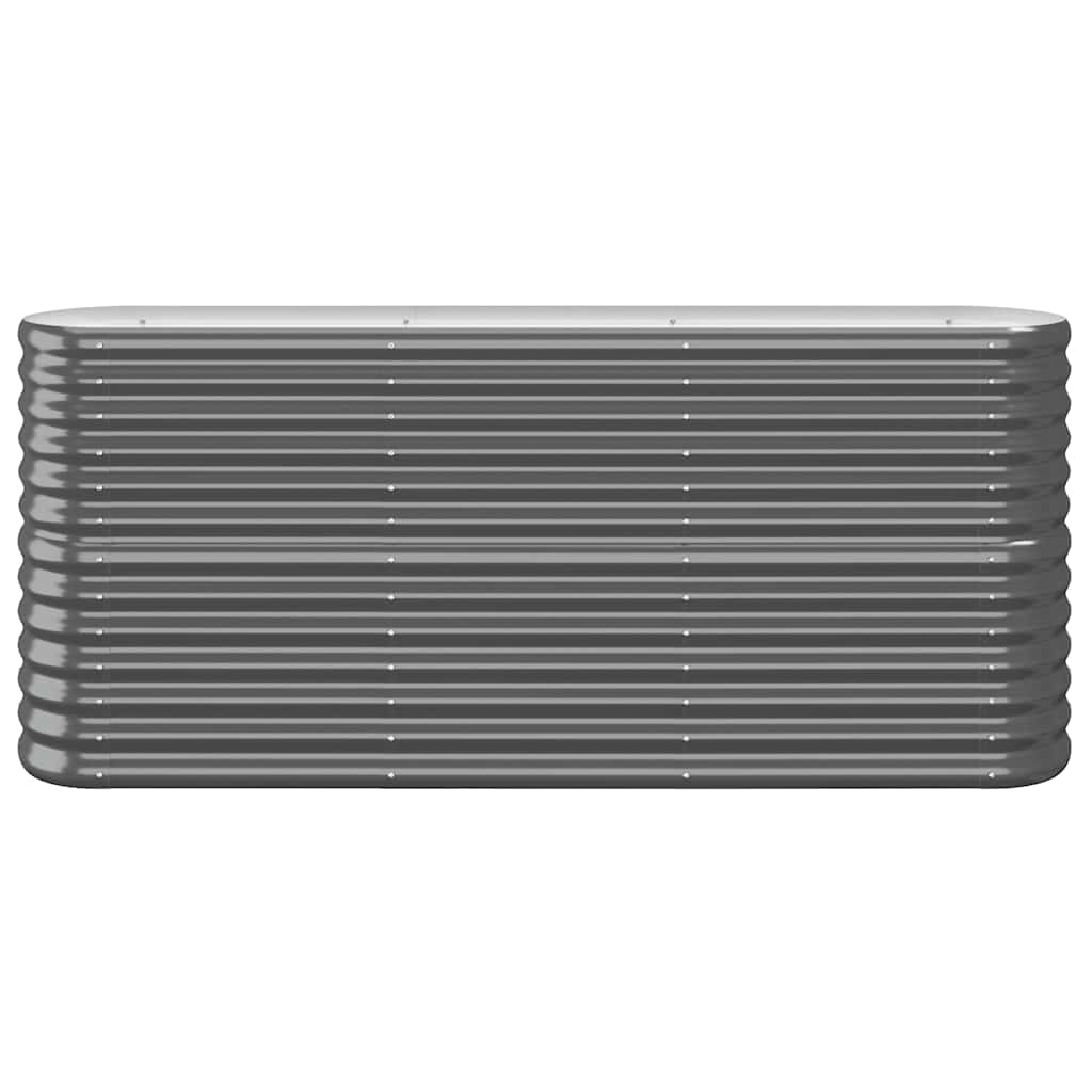 VIDAXL -Planungsbox 152x40x68 cm Pulver -beschichteter Stahl -Anthrazit -Verschärfen