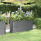 VIDAXL -Planungsbox 152x40x68 cm Pulver -beschichteter Stahl -Anthrazit -Verschärfen