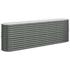 VIDAXL -Planungsbox 224x40x68 cm Pulver -Stahl -Anthrazit -Colored