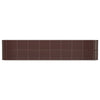 VIDAXL -Pflanzer 332x40x68 cm Pulver -Stahlbraun