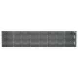 VIDAXL -Pflanzer 332x40x68 cm Pulver -beschichteter Stahl -Anthrazit -Verschärfen - afbeelding 3
