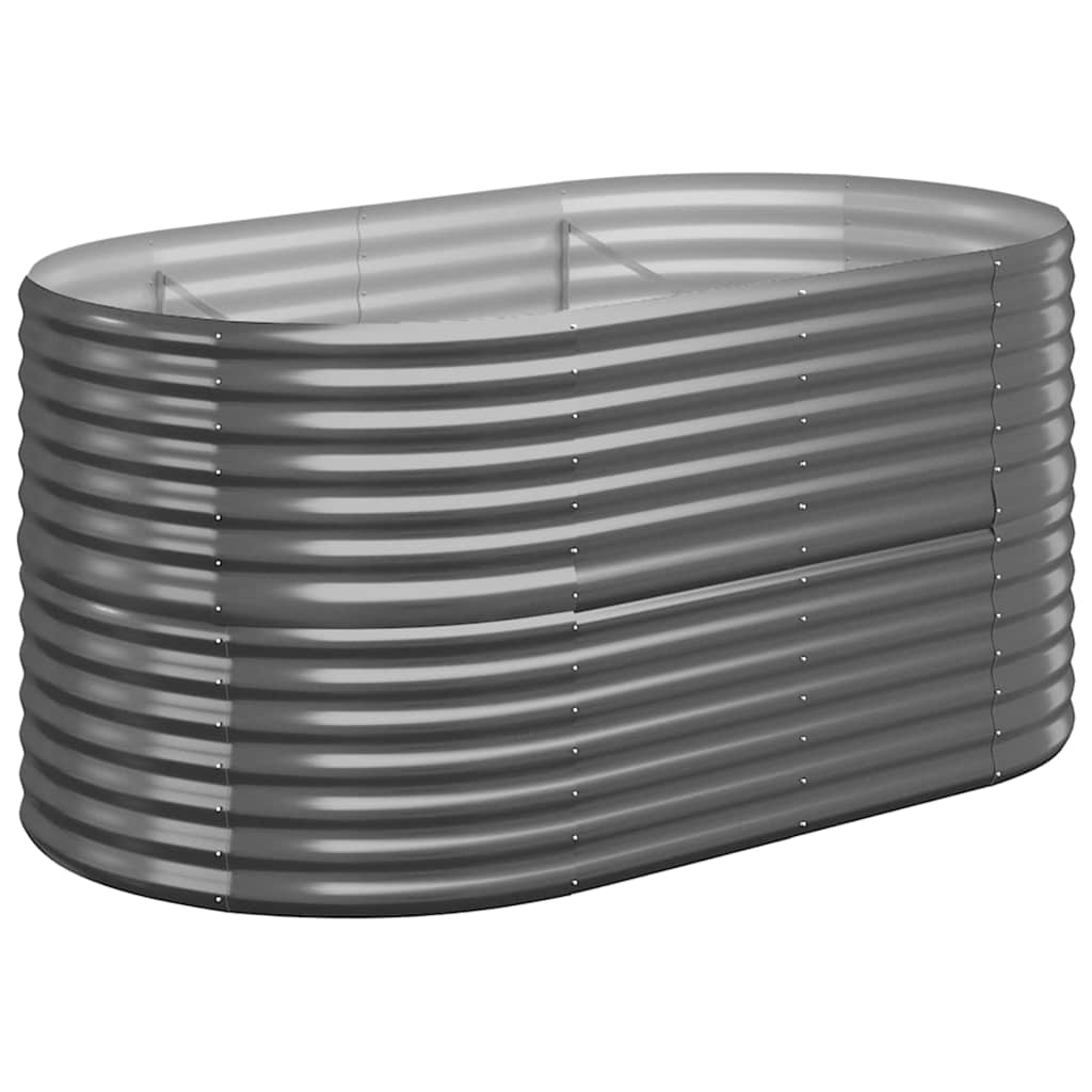VIDAXL -Planungsbox 152x80x68 cm Pulver -beschichteter Stahl -Anthrazit -Verschärfen