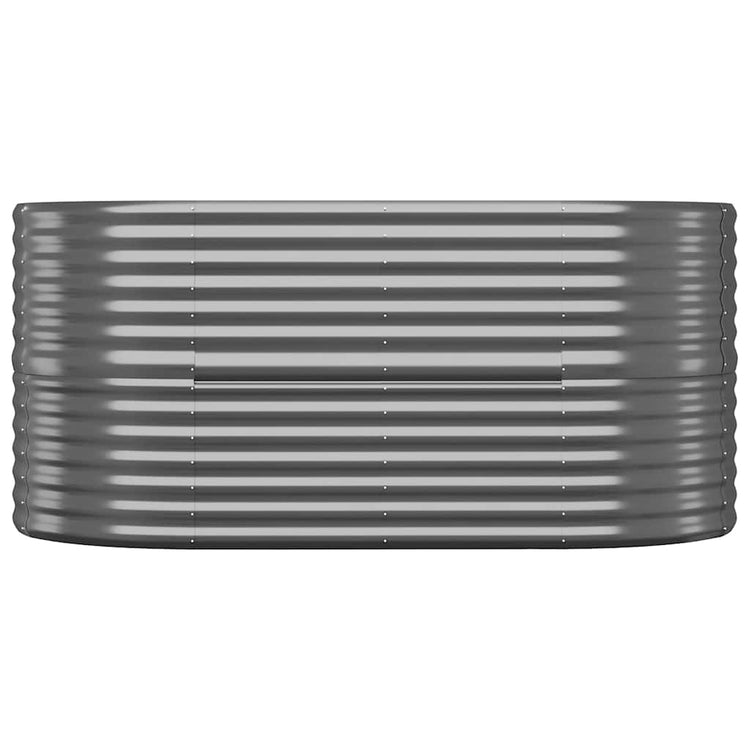 VIDAXL -Planungsbox 152x80x68 cm Pulver -beschichteter Stahl -Anthrazit -Verschärfen