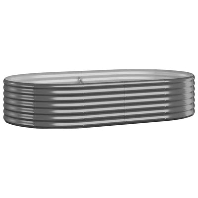 VIDAXL -Planungsbox 175x100x36 cm Pulver -beschichteter Stahl -Anthrazit -Verschärfen