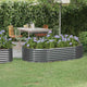 VIDAXL -Planungsbox 175x100x36 cm Pulver -beschichteter Stahl -Anthrazit -Verschärfen
