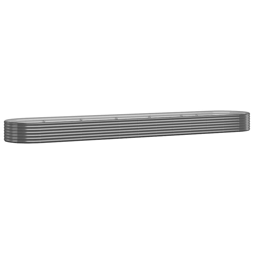 Vidaxx Pflanzgefäß 507x100x36 cm verzinkter Stahl Anthrazit