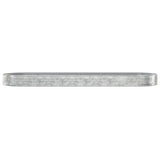 VIDAXL -Pflanzer 523x140x36 cm Pulver -beschichteter Stahl Silber gefärbt - afbeelding 3