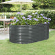 VIDAXL -Planungsbox 175x100x68 cm Pulver -beschichteter Stahl -Anthrazit -Verschärfen
