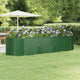 VIDAXL -Planungsbox 322x100x68 cm Pulver -Stahlgrün