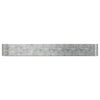 VIDAXL -Planungsbox 554x100x68 cm Pulver -Stahl Silber gefärbt