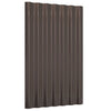 VIDAXL -Dachpaneele 36 ST 60x36 cm Pulver -Stahlbraun