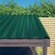 Vidaxx Dachpaneele 12 Stück 80x36 cm verzinkter Stahl grün