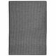 Vidaxl außerhalb des Teppichs flach gewebt 160 x 230 cm Grau