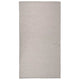 Vidaxl außerhalb des Teppichs flach gewebt 80x150 cm Taupe
