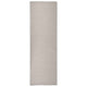 Vidaxl außerhalb des Teppichs flach gewebt 80x250 cm Taupe