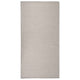 Vidaxl außerhalb des Teppichs flach gewebt 100x200 cm Taupe