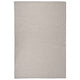 Vidaxl außerhalb des Teppichs flach -120 x 170 cm Taupe