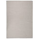 Vidaxl außerhalb des Teppichs flach gewebt 140x200 cm Taupe