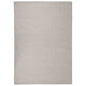 Vidaxl außerhalb des Teppichs flach gewebt 160 x 230 cm Taupe